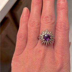 David Yurman starburst ring:6.5